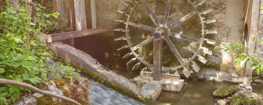 Wasserrad der Klostermühle