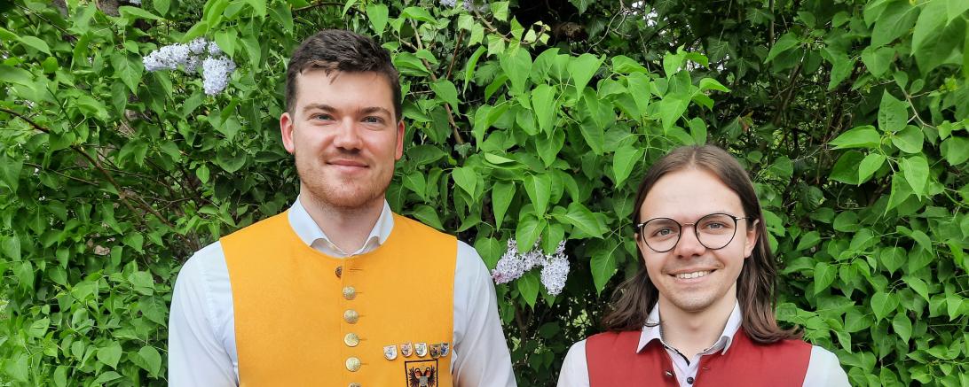 Andreas Müller (l.) und Jakob Templer
