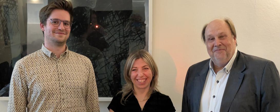 V.l.n.r.:  Alexander Kneißl, künftig 1. Vorstand, Elisabeth Wedel (Stellvertreterin) und Thomas Stowasser bisheriger SPD-Vorstand
