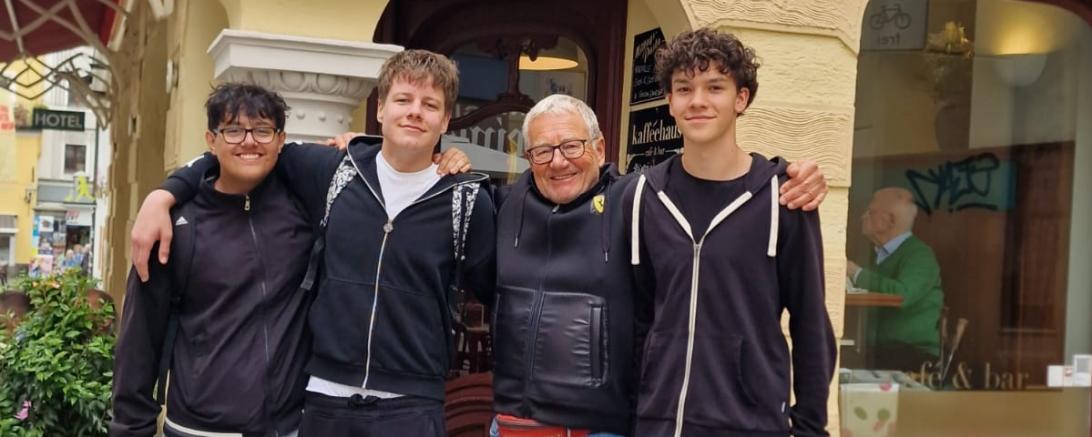 Für die Rainer Schüler war der Ausflug eine tolle Belohnung.