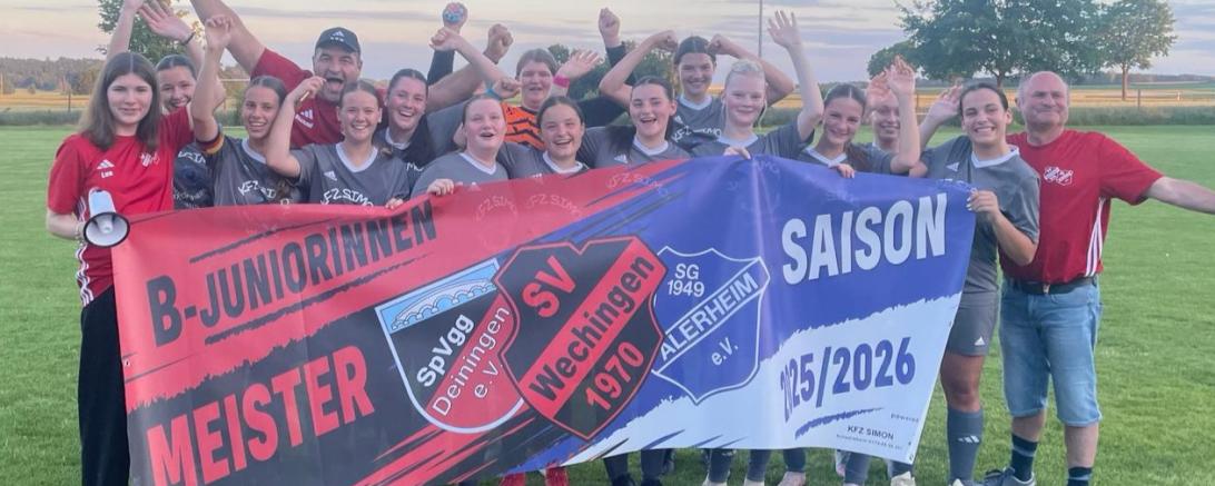 In der B-Jugend besteht die Mannschaft aus Spielerinnen der SG Wechingen-Alerheim sowie der SpVgg Deiningen.