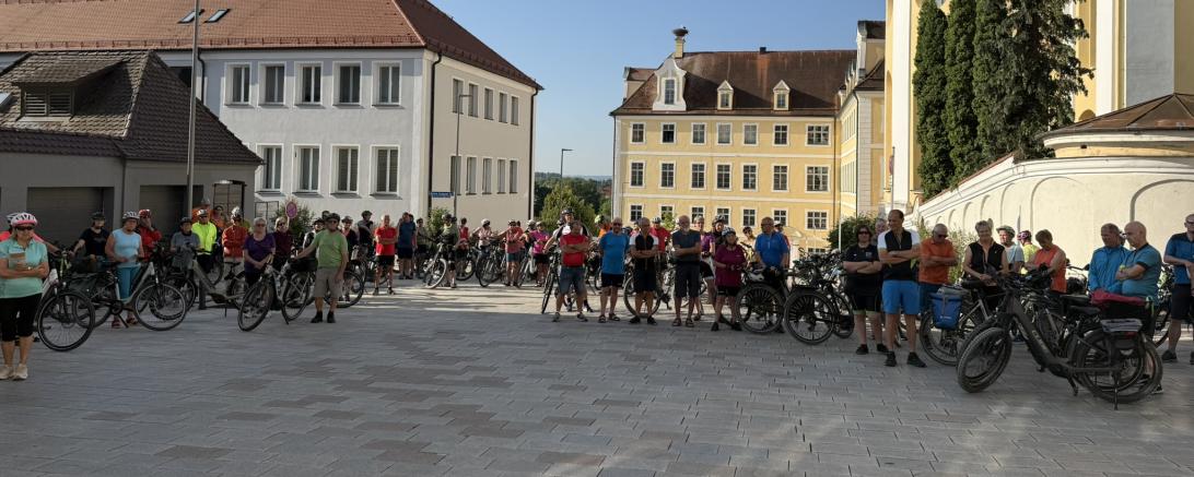 Radwallfahrt Start Donauwörth