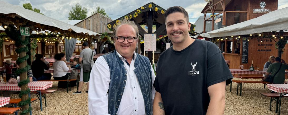 Christian Papert & Christoph Groß im Weinstadel