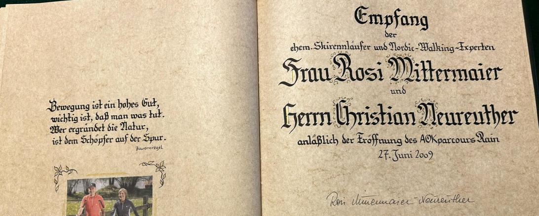 Rosi Mittermaier und Christian Neureuther – 27. Juni 2009 