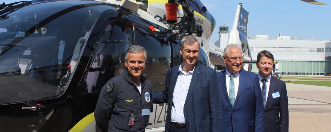 Airbus Helicopters Donauwörth Polizei Söder