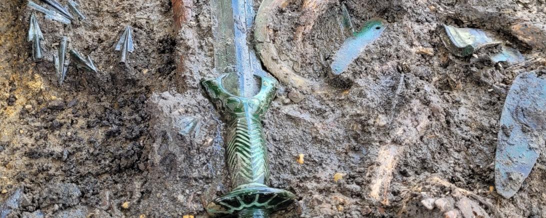 Fundsituation des Bronzeschwerts