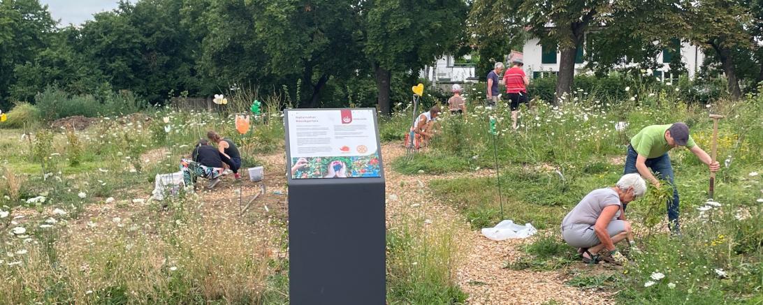 Naschgarten Nördlingen Arbeitseinsatz