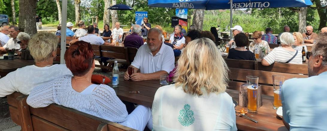 Weißwurstfrühschoppen der CSU Oettingen und Freien Wählergemeinschaft
