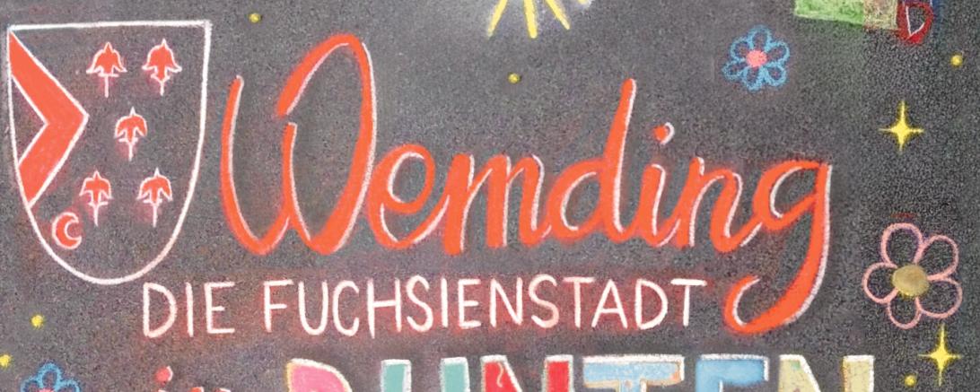 Drohnenfoto Kreideprojekt Wemding