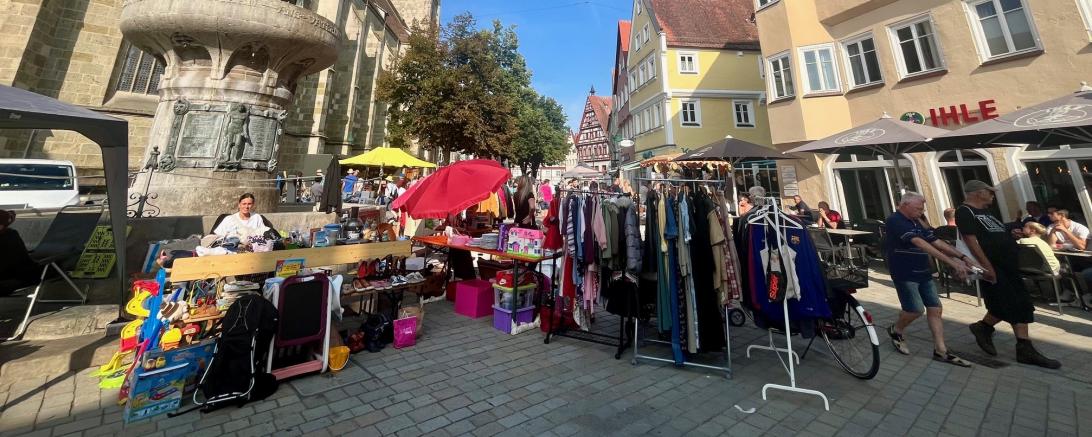 Altstadtflohmarkt Nördlingen