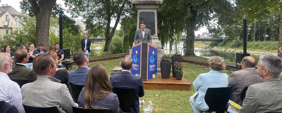 Festakt Spatenstich Landesgartenschau