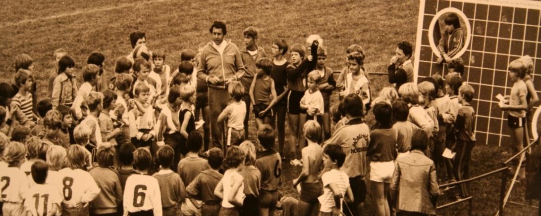 Aufnahme aus dem Jahr 1976. 