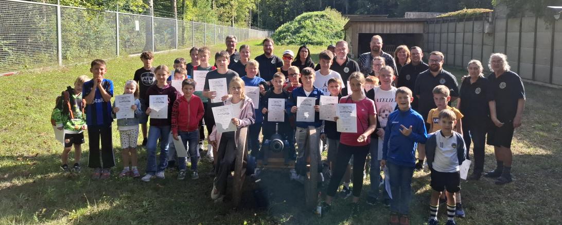 Gruppenfoto vom Ferienprogramm 