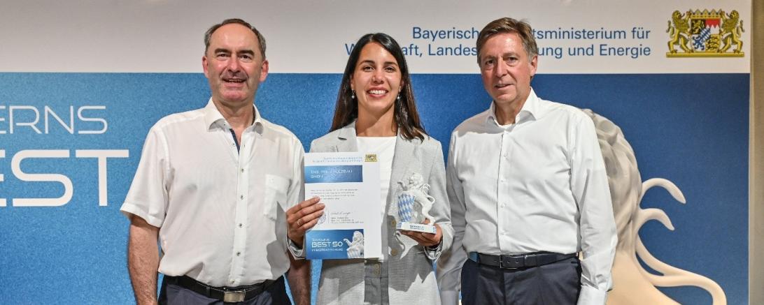 Das Bayerisches Wirtschaftsministerium würdigt Wachstum, Innovationskraft und nachhaltige Unternehmensführung bei Taglieber.