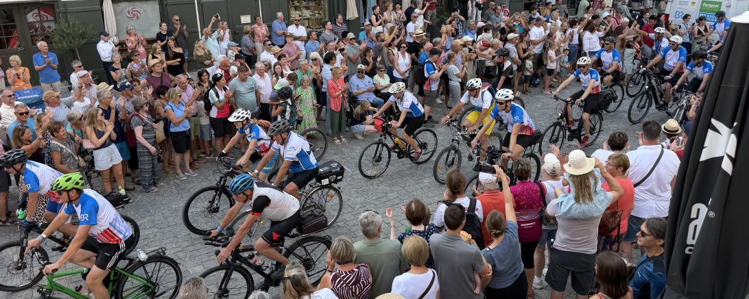 BR-Radltour in Nördlingen 2026. 