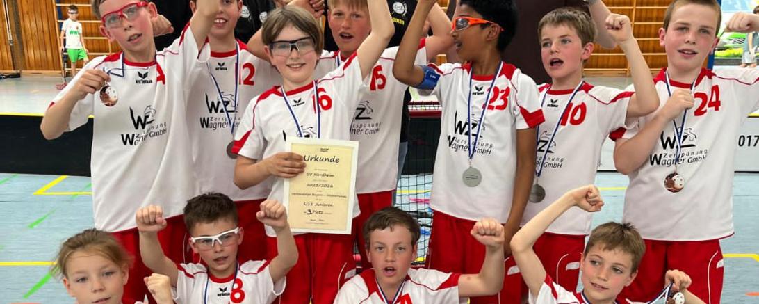 Mannschaftsfoto der U11. 