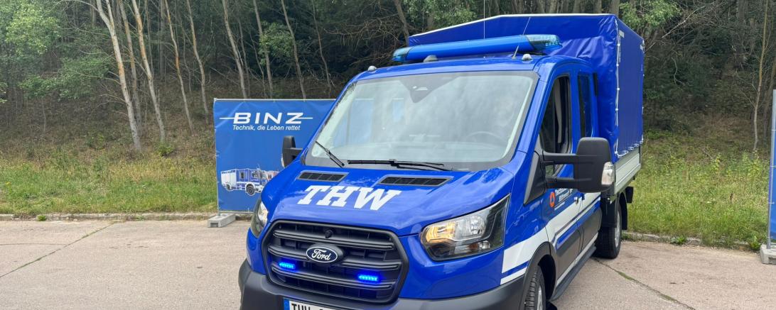 Die neuen Fahrzeuge wurden im Rahmen des Pakts für den Bevölkerungsschutz beschafft.