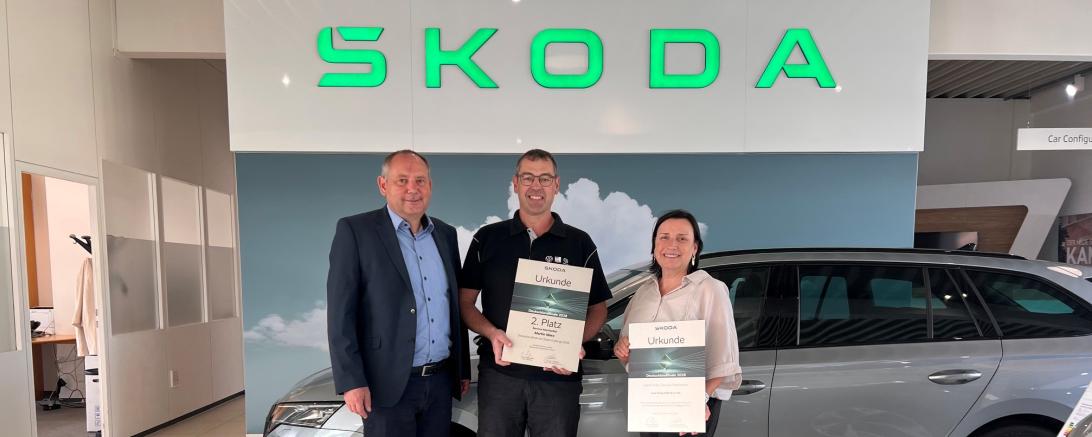 Belegung des zweiten Platz der Skoda Challenge 2026