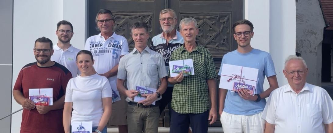 Siegerehrung des Stadtradelns 2026 in Wemding.