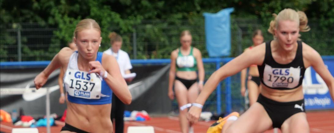 Hürdenlauf Marie Weinberger Deutsche Meisterschaft