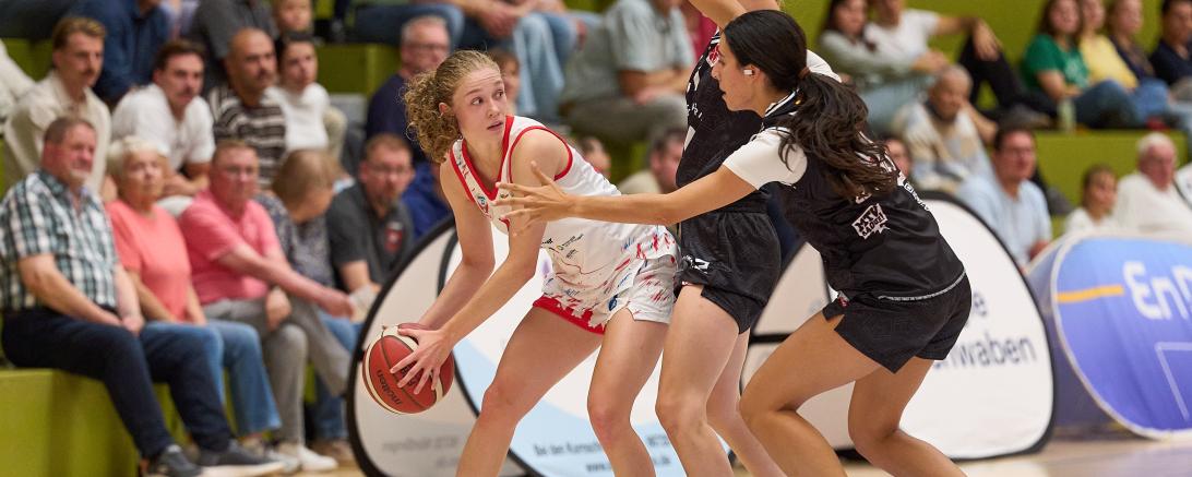 Viel Druck für die U20-Nationalspielerin Jana Koch in Diensten der Eigner Angels. Gegen die drei Top-Teams der Bundesliga wird es am Wochenende nicht weniger werden.