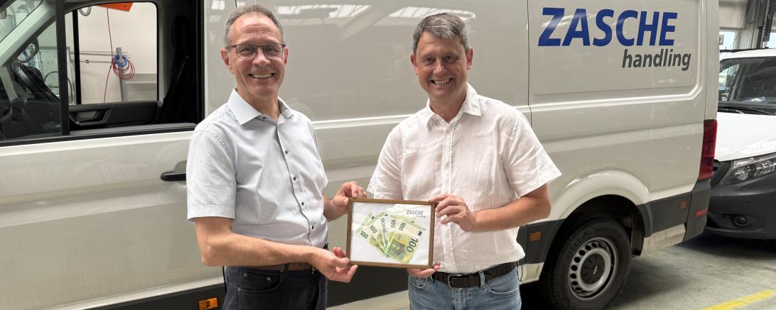 Firma Zasche handling GmbH Spende