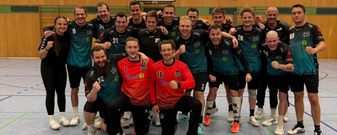 Mannschaftsbild der Herren I der HSG Nordschwaben