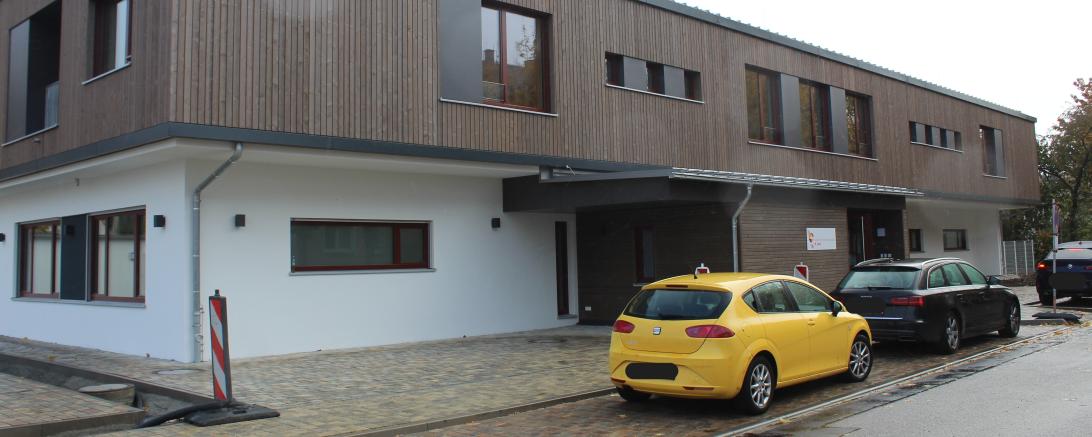 Die neue Kindertagesstätte St. Josef in der Straße Im Mittelfeld.