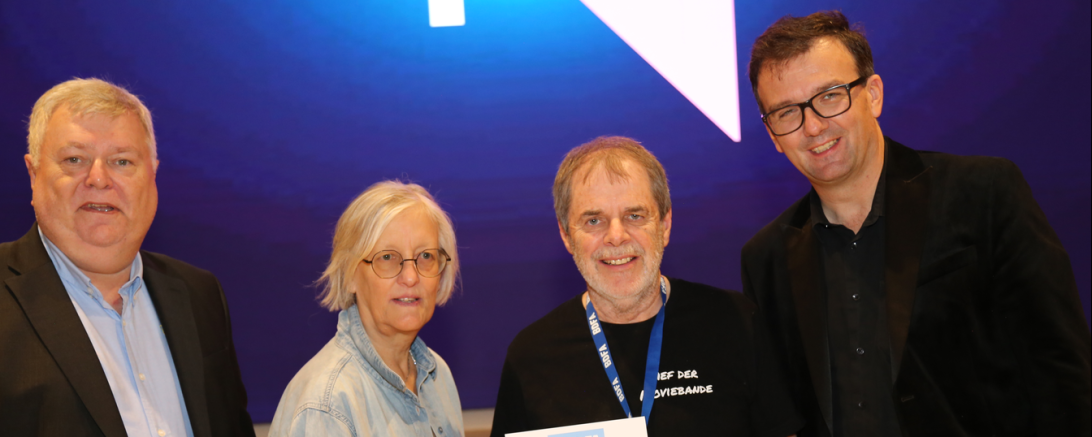 Andreas Klüpfel, Renate Korte, Dieter Scholz, BDFA-Präsident Marcus Siebler