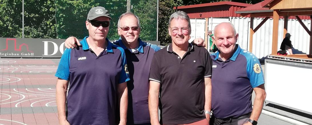 Das Team von links nach rechts: Michael Schröttle, Gerald Zajitschek, Leonhard Kempter und Achim Schreiber