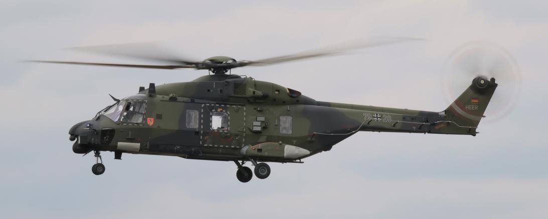 Bundeswehrhubschrauber (Symbolbild)