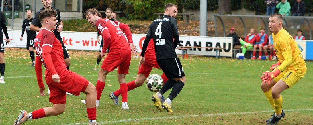 Fabian Ott erzielt hier das 1:0