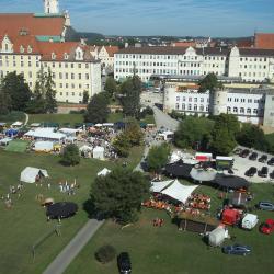 Ökomarkt Donauwörth Luftbild von Frank Felten