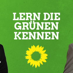 Plakat Grünen 