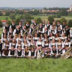 Das Bild zeigt die Jugend- und Stadtkapelle Oettingen.