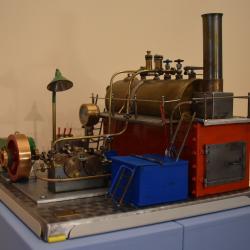 Dampfmaschine im Käthe-Kruse-Puppenmuseum