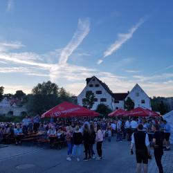 Das Bild zeigt das Harburger Brückenfest.