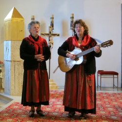 Buchdorfer Zweigesang - Mutter Maria Eisenwinter und Tochter Erna Dirschinger