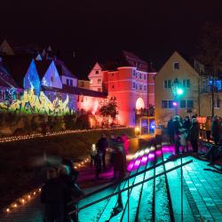 Kunstvolle Lichter in Donauwörth