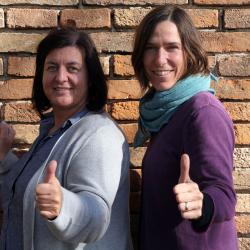 Andrea Beranek und Maren Kriegler