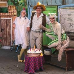 Das Bild zeigt das Theater "Pettersson & Findus"