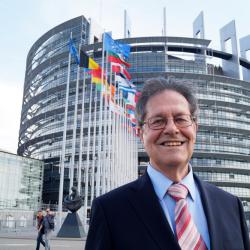 Der ÖDP-Europaabgeordnete Prof. Dr. Klaus Buchner. 