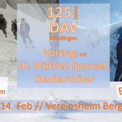 125 Jahre Sektion Nördlingen