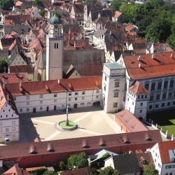 Luftbild Residenzschloss Oettinge
