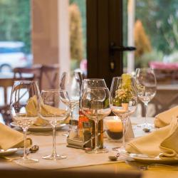 Gedeckter Tisch im Restaurant