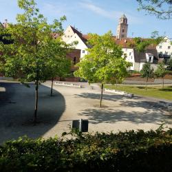 Platz an der Freilichtbühne in Donauwörth. 