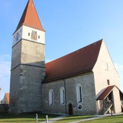 Das Bild zeigt die Katholische Kirche St. Martin.