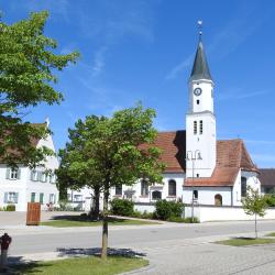 Die St. Georgskirche in Feldheim. 