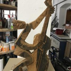 Auf dem Bild zu sehen eine Skulptur.