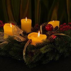 Adventskranz. 